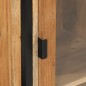 vidaXL Badschrank 40x27x190 cm Eisen und Massivholz Akazie vidaXL Badschrank 40x27x190 cm Eisen und Massivholz Akazie