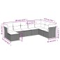 vidaXL 8-tlg. Garten-Sofagarnitur mit Kissen Schwarz Poly Rattan vidaXL 8-tlg. Garten-Sofagarnitur mit Kissen Schwarz Poly Rattan