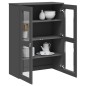 vidaXL Aufsatz für Highboard VIKEN Anthrazit Massivholz Kiefer vidaXL Aufsatz für Highboard VIKEN Anthrazit Massivholz Kiefer