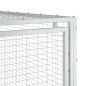 vidaXL Hundehütte mit Auslauf Anthrazit 153x396x110cm Verzinkter Stahl vidaXL Hundehütte mit Auslauf Anthrazit 153x396x110cm Verzinkter Stahl