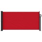 vidaXL Seitenmarkise Ausziehbar Rot 100x300 cm vidaXL Seitenmarkise Ausziehbar Rot 100x300 cm