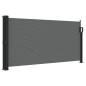 vidaXL Seitenmarkise Ausziehbar Anthrazit 100x300 cm vidaXL Seitenmarkise Ausziehbar Anthrazit 100x300 cm