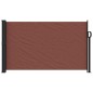 vidaXL Seitenmarkise Ausziehbar Braun 117x300 cm vidaXL Seitenmarkise Ausziehbar Braun 117x300 cm