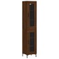 vidaXL Highboard Braun Eichen-Optik 34,5x34x180 cm Holzwerkstoff vidaXL Highboard Braun Eichen-Optik 34,5x34x180 cm Holzwerkstoff