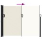 vidaXL Seitenmarkise Ausziehbar Creme 160x500 cm vidaXL Seitenmarkise Ausziehbar Creme 160x500 cm