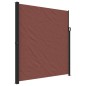 vidaXL Seitenmarkise Ausziehbar Braun 220x500 cm vidaXL Seitenmarkise Ausziehbar Braun 220x500 cm