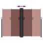 vidaXL Seitenmarkise Ausziehbar Braun 180x600 cm vidaXL Seitenmarkise Ausziehbar Braun 180x600 cm