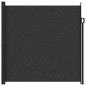 vidaXL Seitenmarkise Ausziehbar Schwarz 200x600 cm vidaXL Seitenmarkise Ausziehbar Schwarz 200x600 cm
