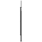 vidaXL Seitenmarkise Ausziehbar Schwarz 200x600 cm vidaXL Seitenmarkise Ausziehbar Schwarz 200x600 cm