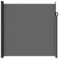 vidaXL Seitenmarkise Ausziehbar Anthrazit 200x600 cm vidaXL Seitenmarkise Ausziehbar Anthrazit 200x600 cm