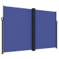 vidaXL Seitenmarkise Ausziehbar Blau 220x600 cm vidaXL Seitenmarkise Ausziehbar Blau 220x600 cm