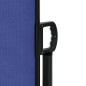 vidaXL Seitenmarkise Ausziehbar Blau 220x600 cm vidaXL Seitenmarkise Ausziehbar Blau 220x600 cm