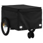 vidaXL Fahrradanhänger Schwarz 30 kg Eisen vidaXL Fahrradanhänger Schwarz 30 kg Eisen