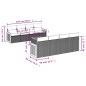 vidaXL 9-tlg. Garten-Sofagarnitur mit Kissen Schwarz Poly Rattan vidaXL 9-tlg. Garten-Sofagarnitur mit Kissen Schwarz Poly Rattan
