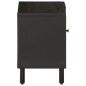 vidaXL TV-Schrank Schwarz 80x31x46 cm Massivholz Mango vidaXL TV-Schrank Schwarz 80x31x46 cm Massivholz Mango