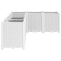 vidaXL Pflanzkübel Weiß 160x120x53 cm PP vidaXL Pflanzkübel Weiß 160x120x53 cm PP