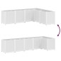 vidaXL Pflanzkübel Weiß 160x120x53 cm PP vidaXL Pflanzkübel Weiß 160x120x53 cm PP