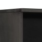 vidaXL Badschrank Schwarz 38x33x160 cm Massivholz Mango vidaXL Badschrank Schwarz 38x33x160 cm Massivholz Mango