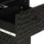 vidaXL Badschrank Schwarz 38x33x160 cm Massivholz Mango vidaXL Badschrank Schwarz 38x33x160 cm Massivholz Mango