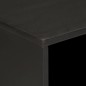 vidaXL Nachttisch Schwarz 50x33x60 cm Massivholz Mango vidaXL Nachttisch Schwarz 50x33x60 cm Massivholz Mango