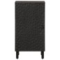 vidaXL Beistellschrank Schwarz 40x33x75 cm Massivholz Mango vidaXL Beistellschrank Schwarz 40x33x75 cm Massivholz Mango
