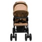 vidaXL Tandem-Zwillingskinderwagen Taupe Stahl vidaXL Tandem-Zwillingskinderwagen Taupe Stahl