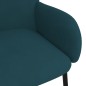vidaXL Esszimmerstühle 2 Stk. Blau Samt vidaXL Esszimmerstühle 2 Stk. Blau Samt