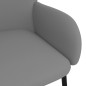 vidaXL Esszimmerstühle 2 Stk. Grau Kunstleder vidaXL Esszimmerstühle 2 Stk. Grau Kunstleder