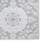 vidaXL Outdoor-Teppich Hellgrau 120x180 cm PP vidaXL Outdoor-Teppich Hellgrau 120x180 cm PP