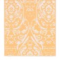 vidaXL Outdoor-Teppich Orange und Weiß 190x290 cm PP vidaXL Outdoor-Teppich Orange und Weiß 190x290 cm PP