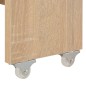 vidaXL Ausziehbarer Esstisch Sonoma-Eiche 175 x 90 x 75 cm vidaXL Ausziehbarer Esstisch Sonoma-Eiche 175 x 90 x 75 cm
