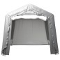 vidaXL Lagerzelt 240x240 cm Stahl Grau vidaXL Lagerzelt 240x240 cm Stahl Grau