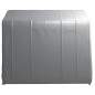 vidaXL Lagerzelt 240x240 cm Stahl Grau vidaXL Lagerzelt 240x240 cm Stahl Grau