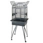 Strong Papageienkäfig Villa Aurelia Silverstone Grau 68x55x160cm 93022 Strong Papageienkäfig Villa Aurelia Silverstone Grau 68x55x160cm 93022