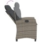 vidaXL 7-tlg. Garten-Essgruppe mit Kissen Grau Poly Rattan vidaXL 7-tlg. Garten-Essgruppe mit Kissen Grau Poly Rattan