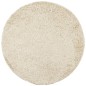 vidaXL Teppich Shaggy Hochflor Modern Golden Ø 240 cm vidaXL Teppich Shaggy Hochflor Modern Golden Ø 240 cm