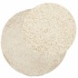 vidaXL Teppich Shaggy Hochflor Modern Golden Ø 240 cm vidaXL Teppich Shaggy Hochflor Modern Golden Ø 240 cm