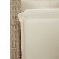 vidaXL 7-tlg. Garten-Essgruppe mit Kissen Beige Poly Rattan vidaXL 7-tlg. Garten-Essgruppe mit Kissen Beige Poly Rattan