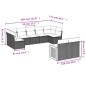 vidaXL 9-tlg. Garten-Sofagarnitur mit Kissen Schwarz Poly Rattan vidaXL 9-tlg. Garten-Sofagarnitur mit Kissen Schwarz Poly Rattan