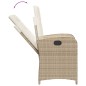 vidaXL 9-tlg. Garten-Essgruppe mit Kissen Beige Poly Rattan vidaXL 9-tlg. Garten-Essgruppe mit Kissen Beige Poly Rattan