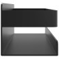 vidaXL Duschablage Mattschwarz 23x6,5x6 cm Gebürsteter Edelstahl 304 vidaXL Duschablage Mattschwarz 23x6,5x6 cm Gebürsteter Edelstahl 304