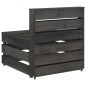 vidaXL 5-tlg. Garten-Lounge-Set Grau Imprägniertes Kiefernholz vidaXL 5-tlg. Garten-Lounge-Set Grau Imprägniertes Kiefernholz