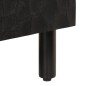 vidaXL Beistellschrank Schwarz 60x33x75 cm Massivholz Mango vidaXL Beistellschrank Schwarz 60x33x75 cm Massivholz Mango