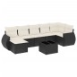 vidaXL 8-tlg. Garten-Sofagarnitur mit Kissen Schwarz Poly Rattan vidaXL 8-tlg. Garten-Sofagarnitur mit Kissen Schwarz Poly Rattan