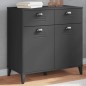 vidaXL Sideboard VIKEN Anthrazit 80x40x80 cm Holzwerkstoff vidaXL Sideboard VIKEN Anthrazit 80x40x80 cm Holzwerkstoff