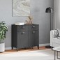 vidaXL Sideboard VIKEN Anthrazit 80x40x80 cm Holzwerkstoff vidaXL Sideboard VIKEN Anthrazit 80x40x80 cm Holzwerkstoff