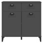 vidaXL Sideboard VIKEN Anthrazit 80x40x80 cm Holzwerkstoff vidaXL Sideboard VIKEN Anthrazit 80x40x80 cm Holzwerkstoff