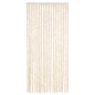 vidaXL Fliegenvorhang Beige und Weiß 90x220 cm Chenille vidaXL Fliegenvorhang Beige und Weiß 90x220 cm Chenille