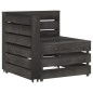 vidaXL 2-Sitzer Outdoor-Sofa Grau Imprägniertes Kiefernholz vidaXL 2-Sitzer Outdoor-Sofa Grau Imprägniertes Kiefernholz