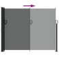 vidaXL Seitenmarkise Ausziehbar Anthrazit 160x300 cm vidaXL Seitenmarkise Ausziehbar Anthrazit 160x300 cm